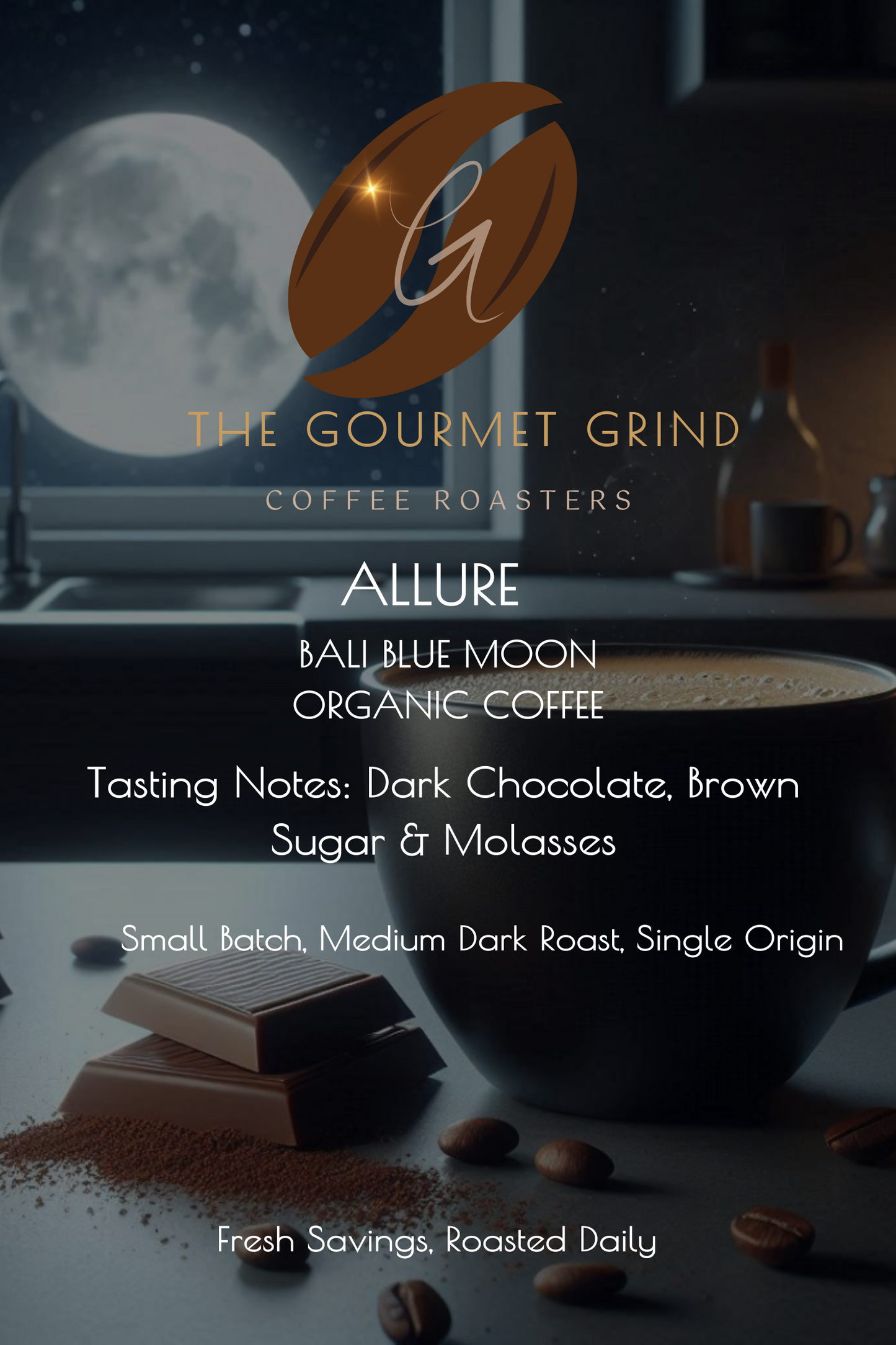 ALLURE: Balinese single-origin medium dark roast coffee - Exclusive Pre-Order!
