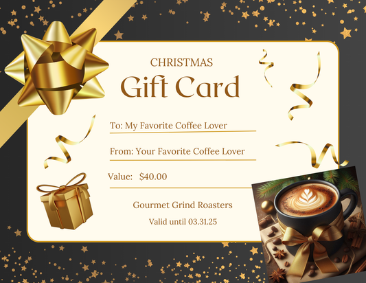 $40 Gift Card - Black Friday Coffee Bundle Offer | Limited Time