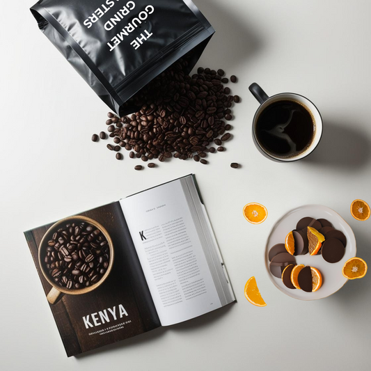 CROWN: Kenyan AB medium  light roast single origin coffee- Exclusive Batch!