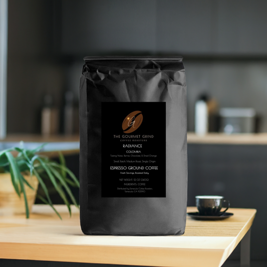 RADIANCE: Colombian single origin medium roast coffee