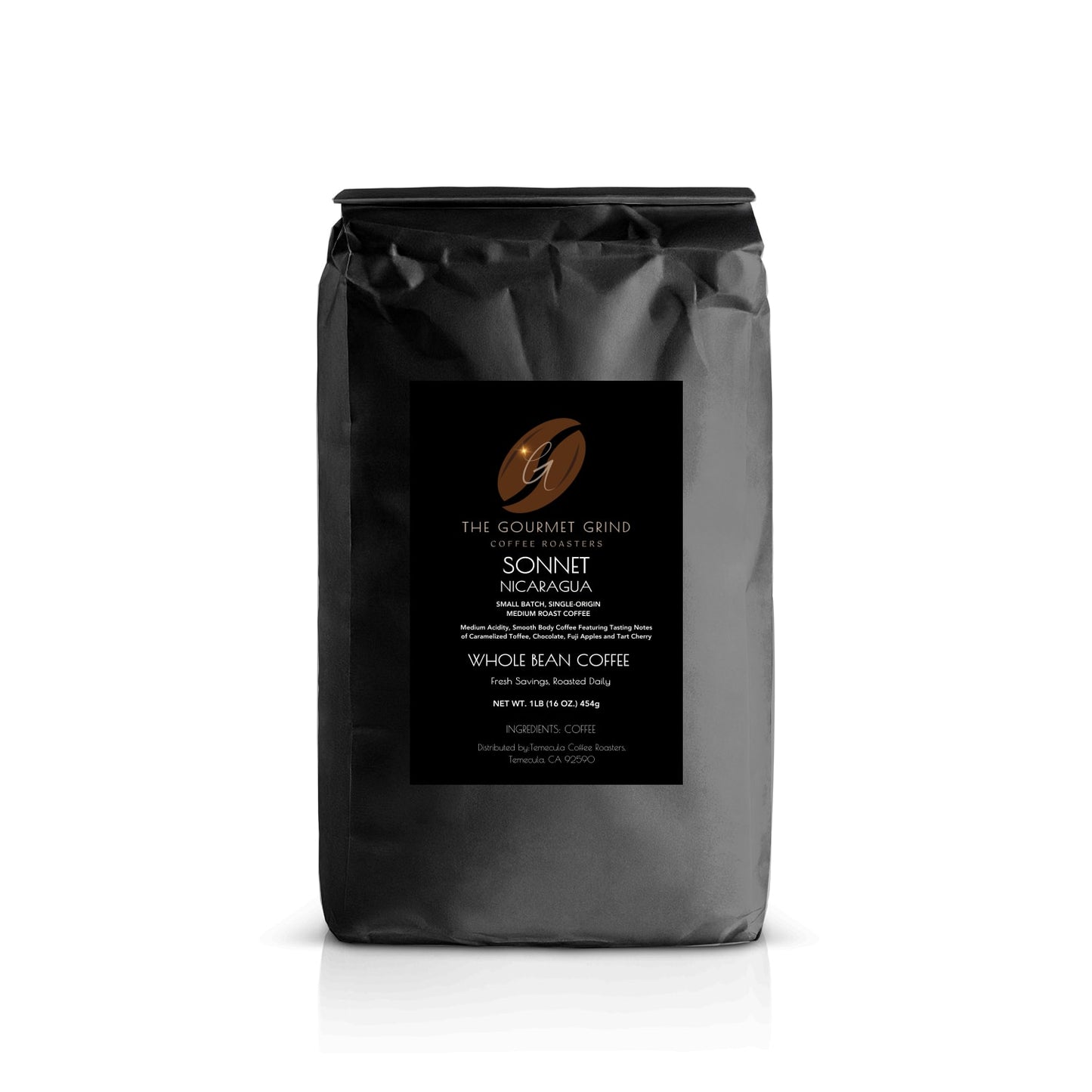 SONNET: Nicaraguan medium roast single origin coffee- Limited Release!